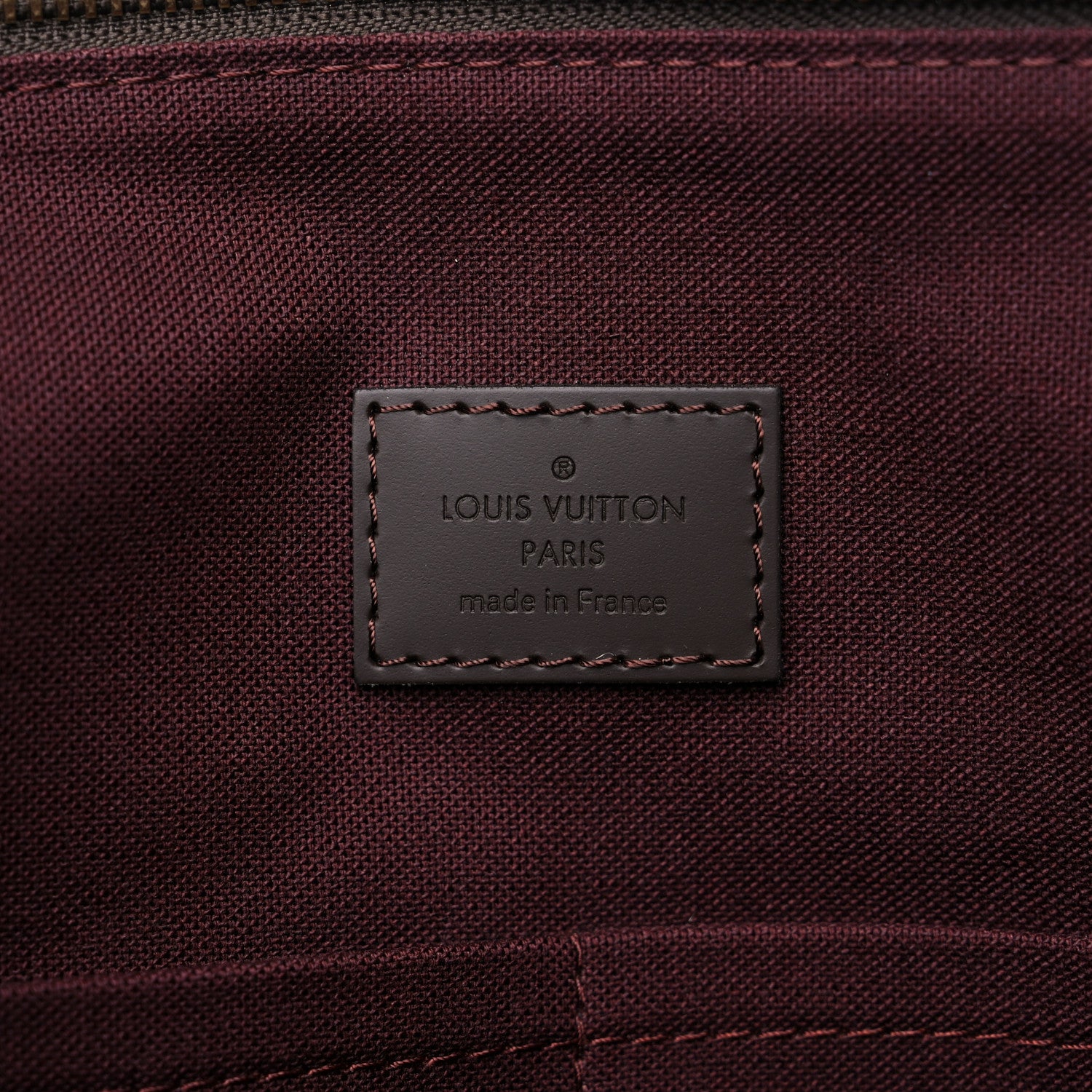 Louis Vuitton Damier Ebene Iena MM 6 of 9