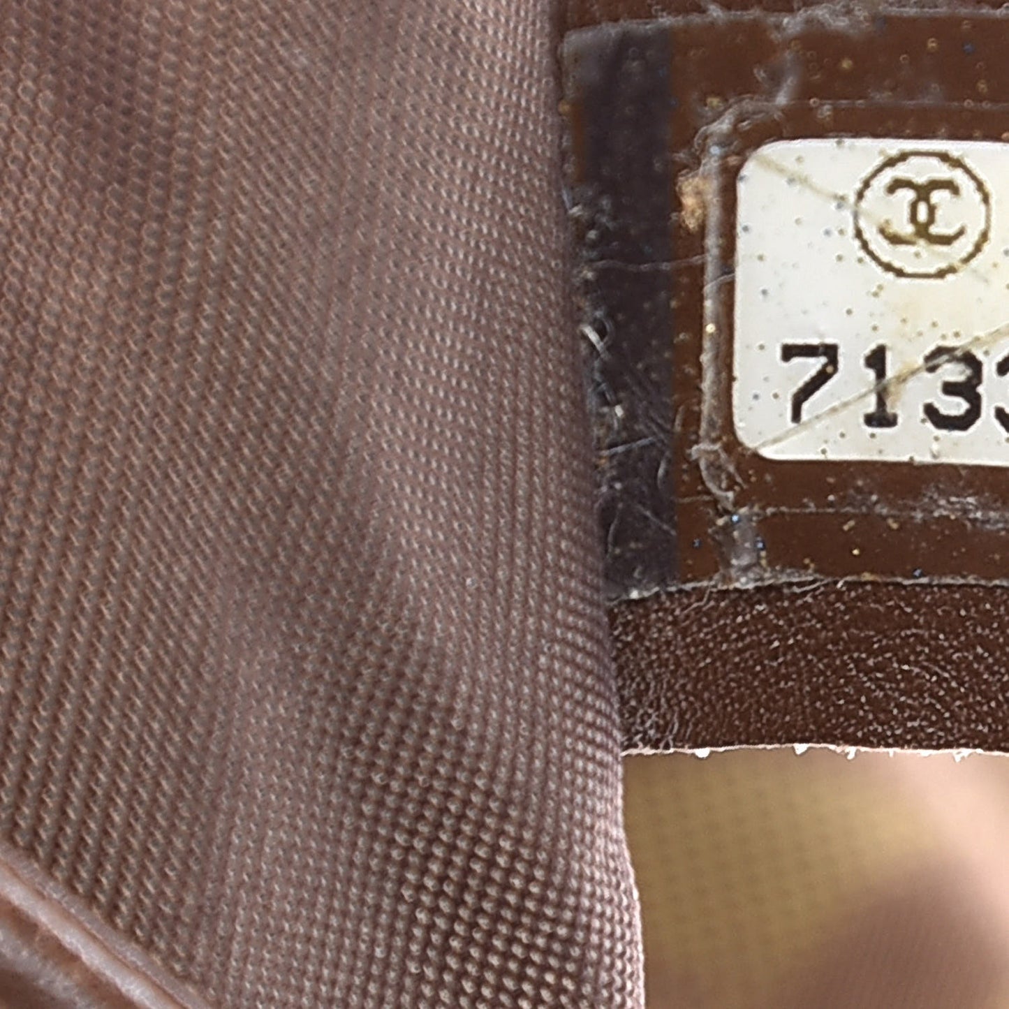 Nylon Travel Pouch Brown