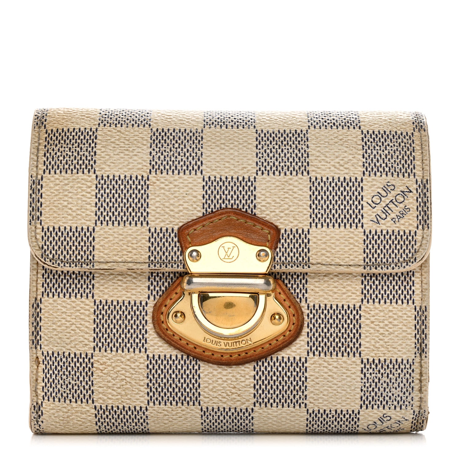 Louis Vuitton Damier Azur Joey Wallet 1 of 18