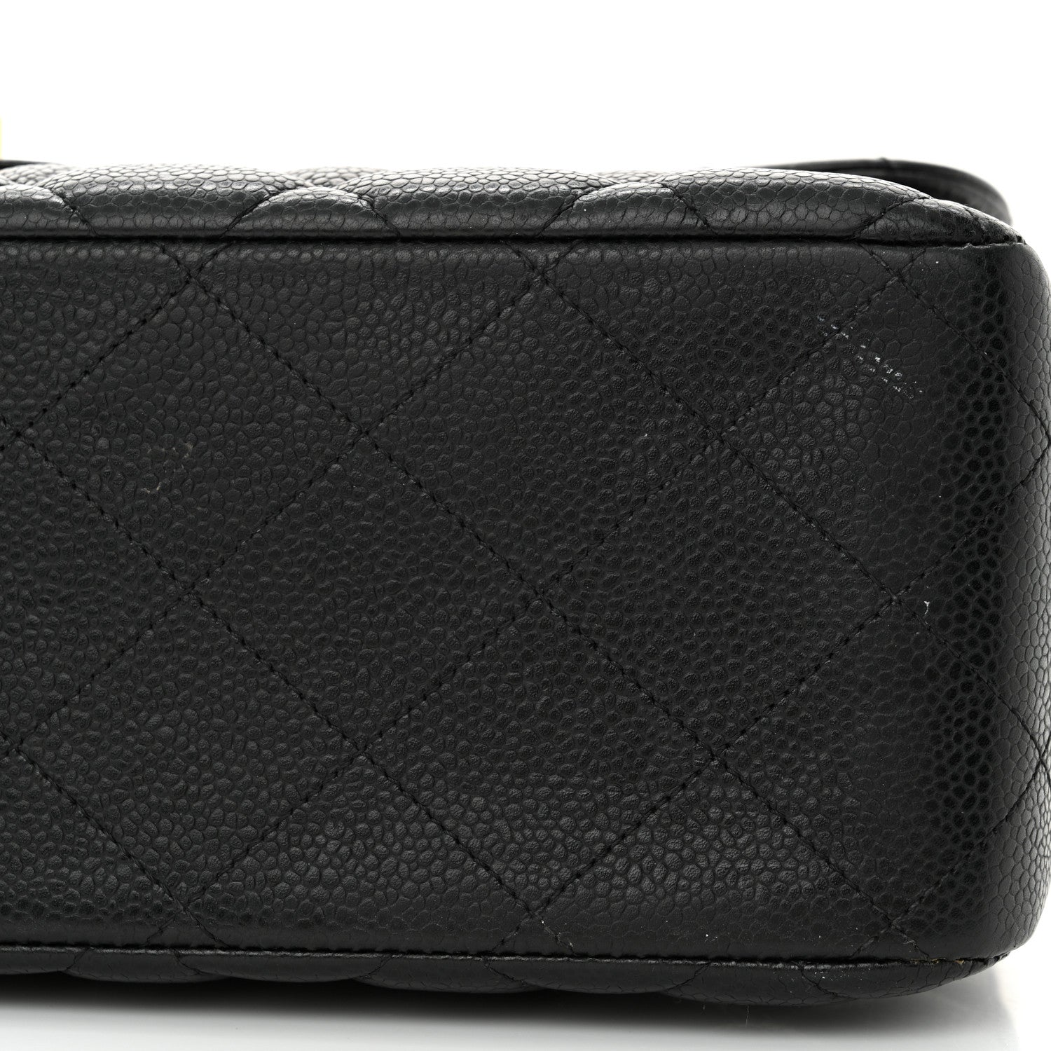 Chanel Caviar Quilted Jumbo Double Flap Black 18 of 19