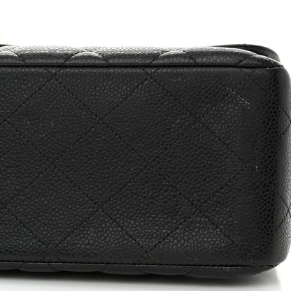 Chanel Caviar Quilted Jumbo Double Flap Black 18 of 19