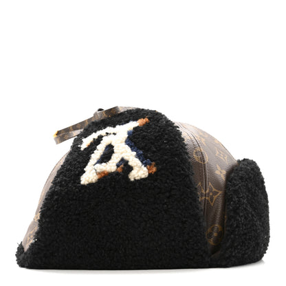 Louis Vuitton Monogram Mouton Teddy Chapka Hat M 5 of 9