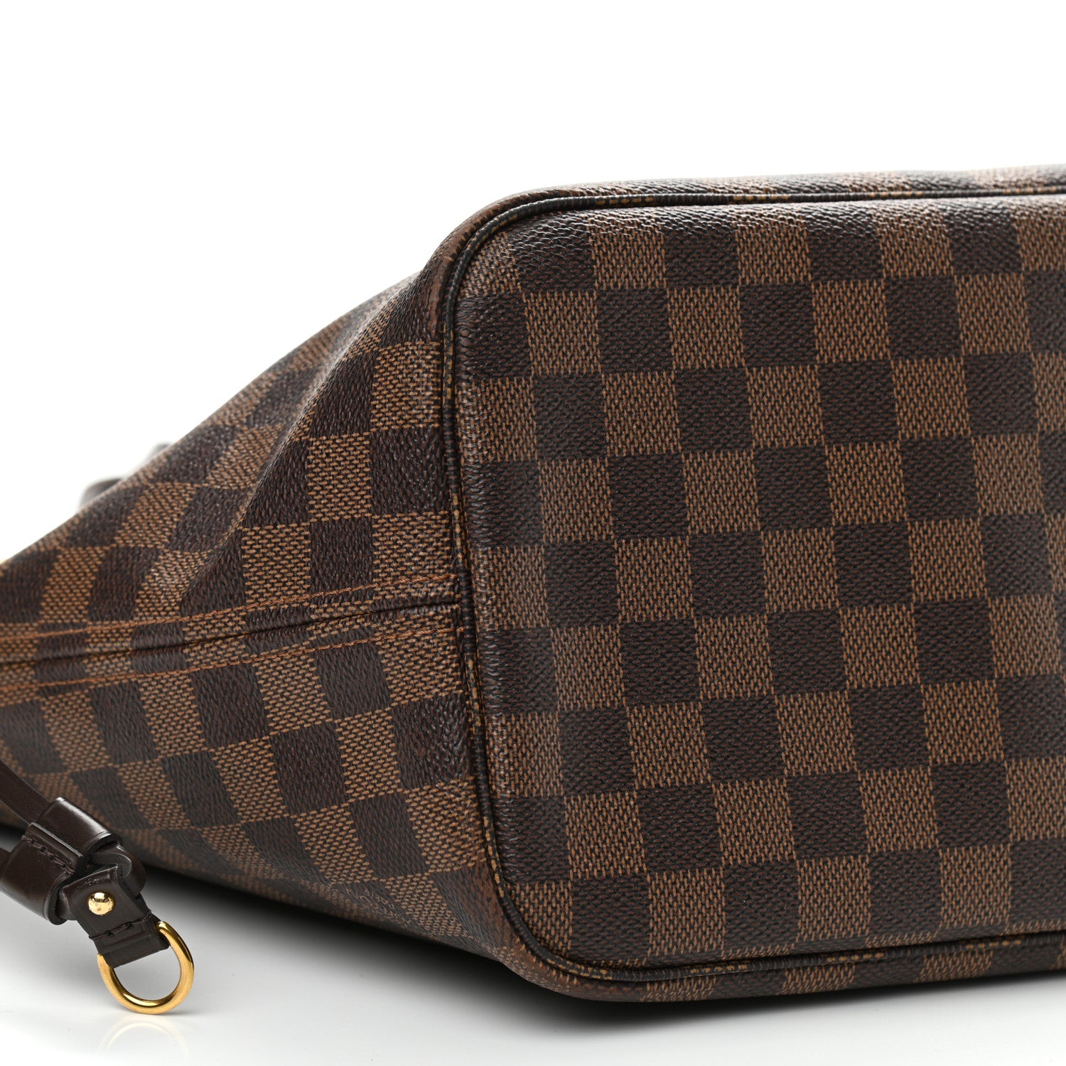 Louis Vuitton Damier Ebene Neo Neverfull MM Rose Ballerine 9 of 15
