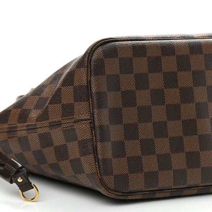 Louis Vuitton Damier Ebene Neo Neverfull MM Rose Ballerine 9 of 15