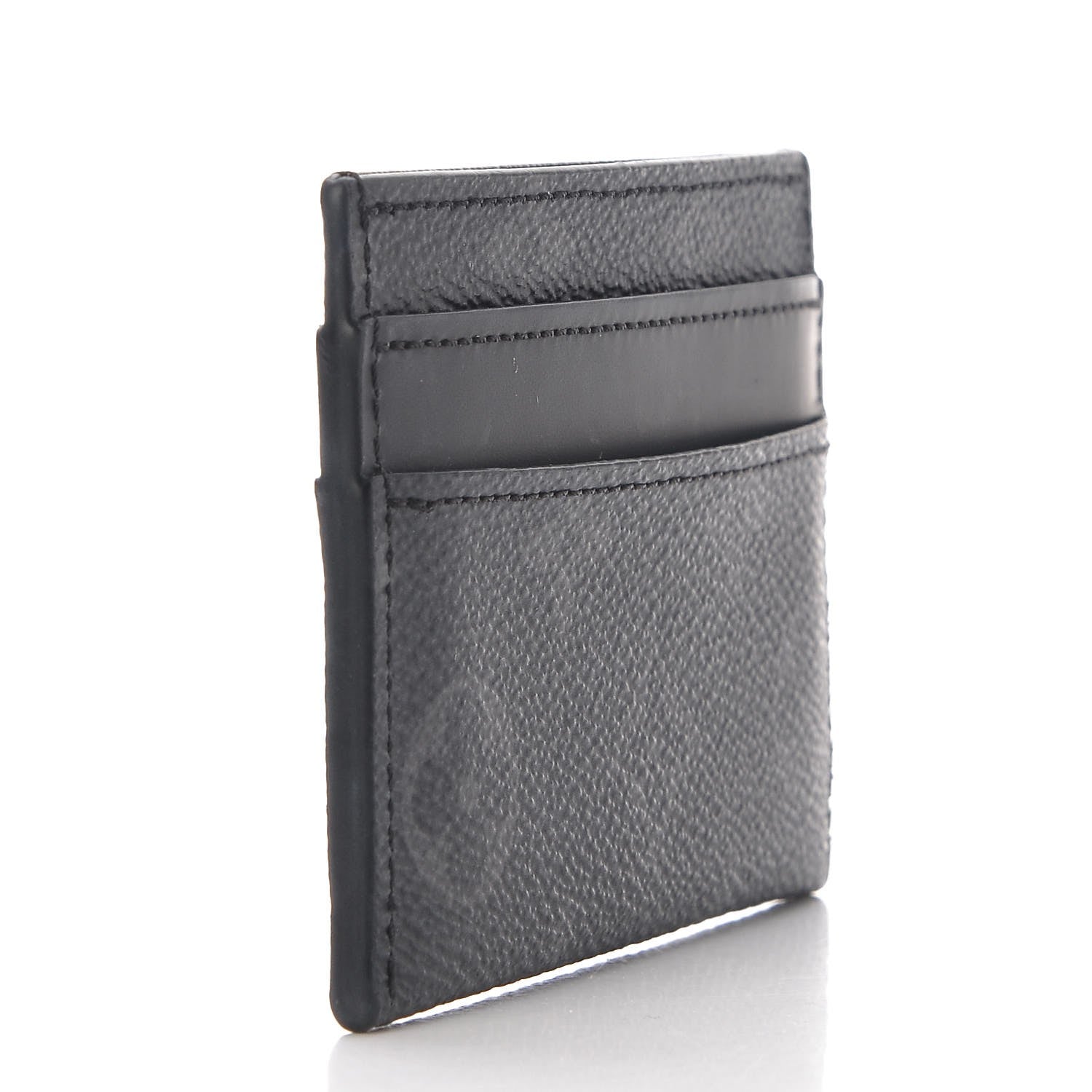 Louis Vuitton Monogram Eclipse Porte-Cartes Double Card Holder 3 of 12