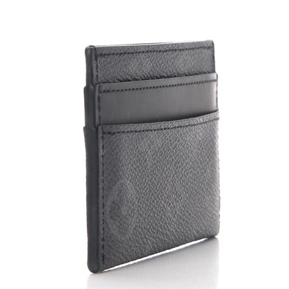 Louis Vuitton Monogram Eclipse Porte-Cartes Double Card Holder 3 of 12