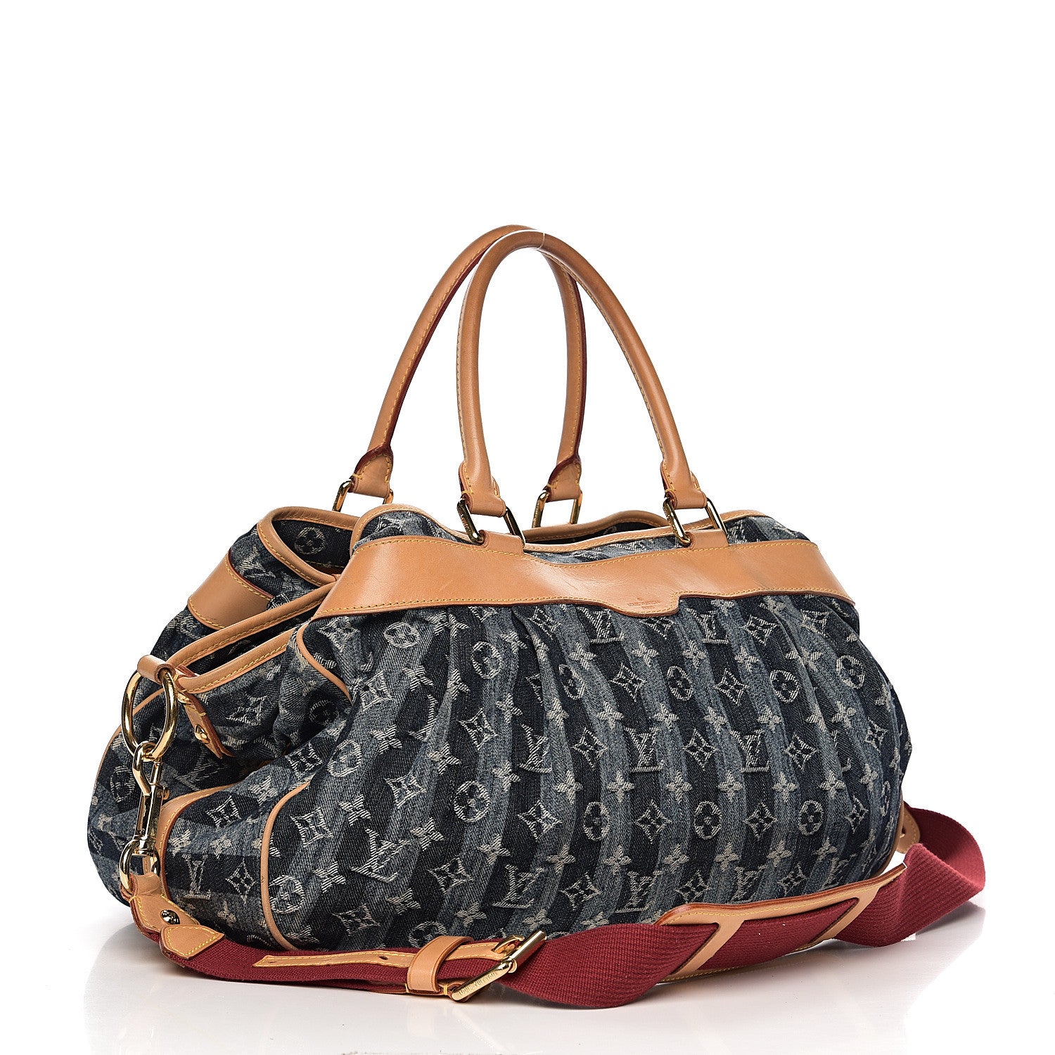 Louis Vuitton Denim Raye Cabas GM 2 of 11