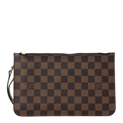 Louis Vuitton Damier Ebene Neverfull MM GM Pochette 1 of 10