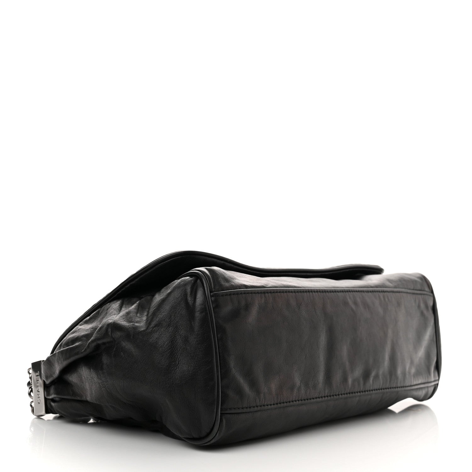 Chanel Calfskin Small Rock and Chain Flap Black 3 of 9