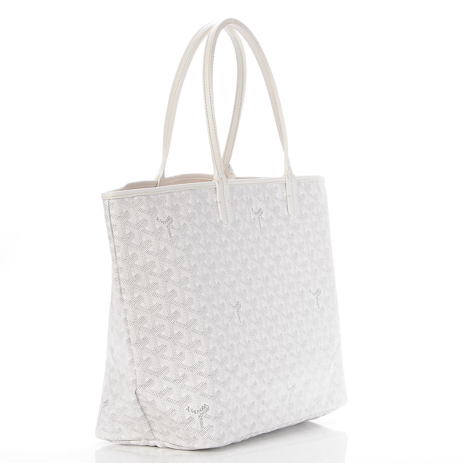 Goyard Goyardine Saint Louis PM White 3 of 9