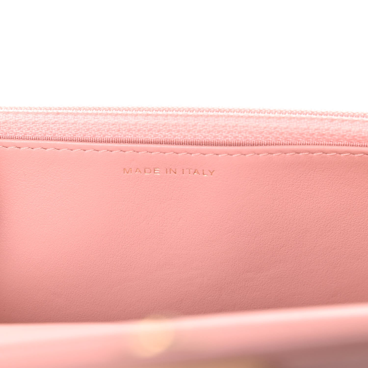 Chanel Caviar Quilted Boy Wallet On Chain WOC Light Pink 7 of 11