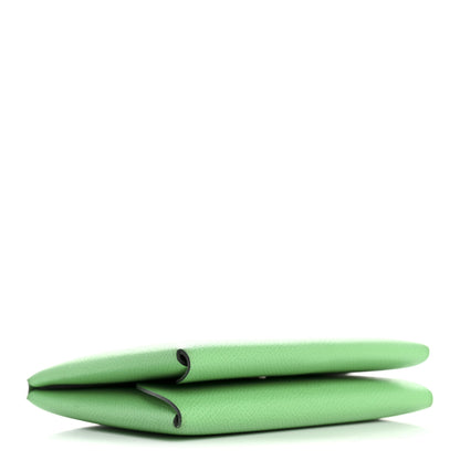 Hermes Epsom Calvi Duo Card Case Vert Comics 4 of 7