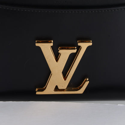 Louis Vuitton Calfskin Chain Louise GM Black 9 of 9