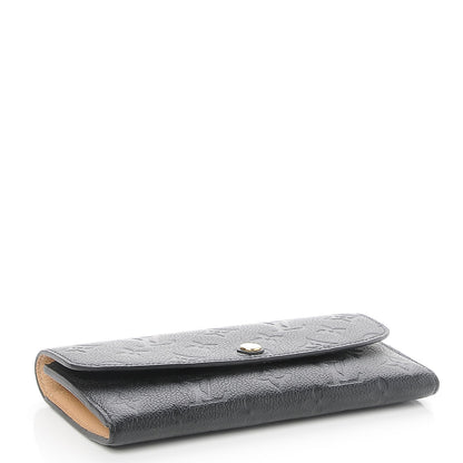 Louis Vuitton Empreinte Emilie Wallet Black Dune 4 of 7