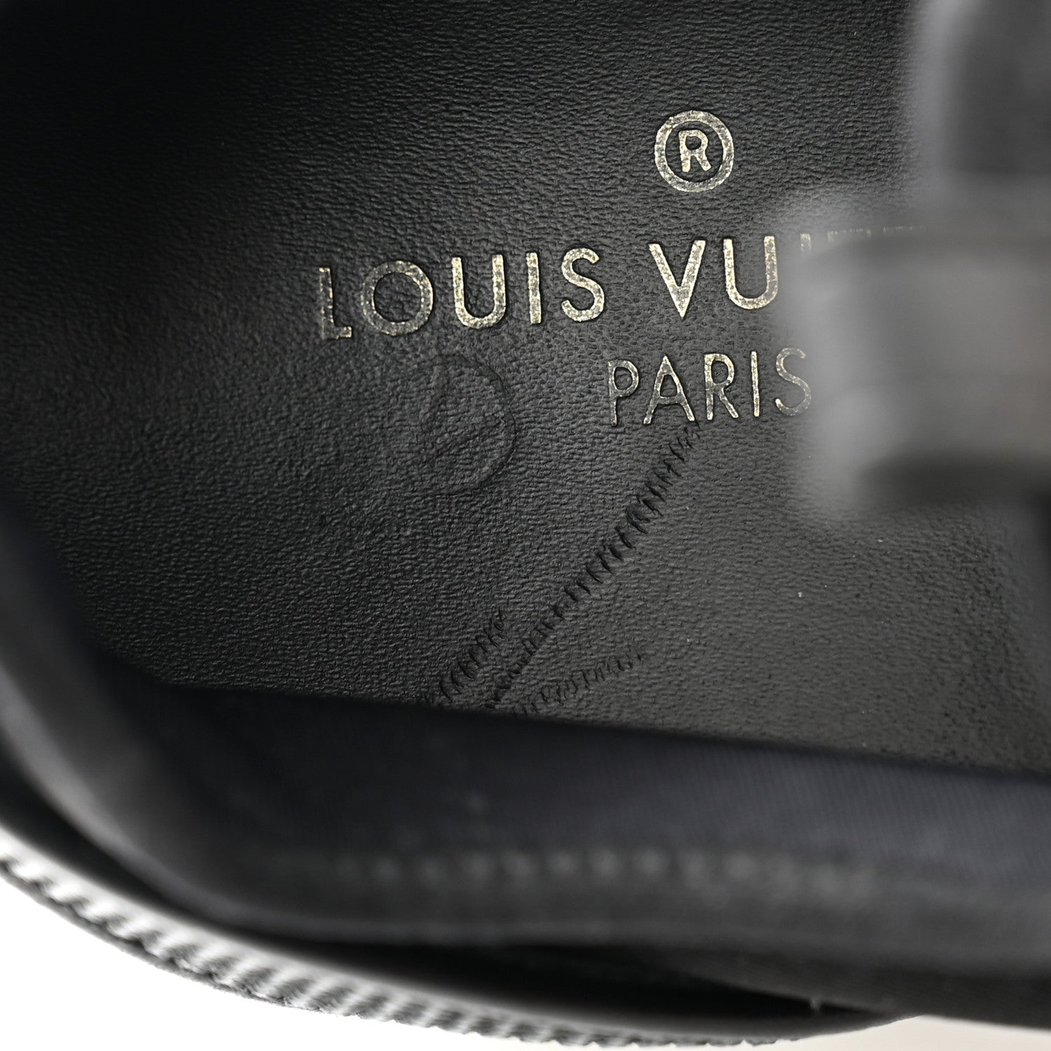 Louis Vuitton Calfskin Run Away Sneakers 37.5 Black 10 of 10