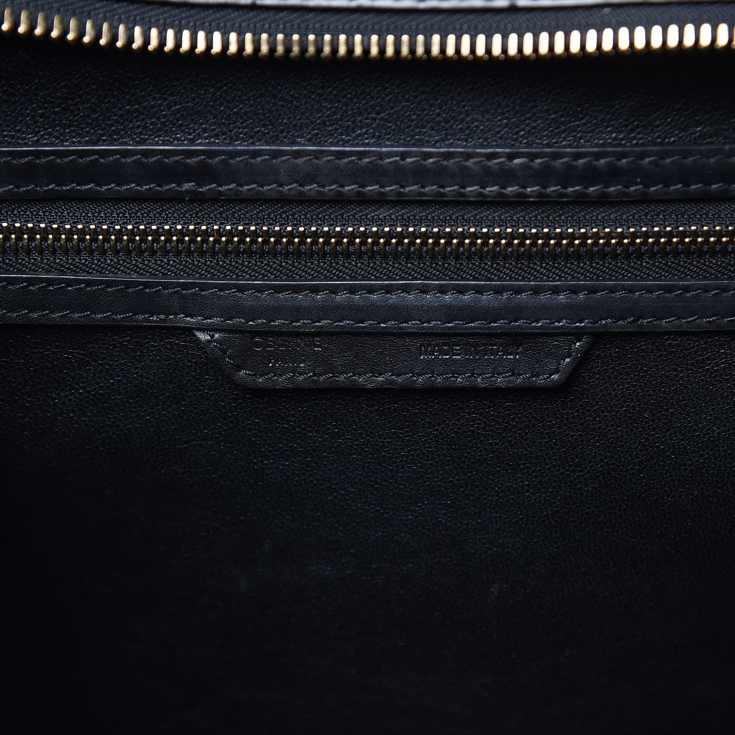 Smooth Calfskin Mini Luggage Black
