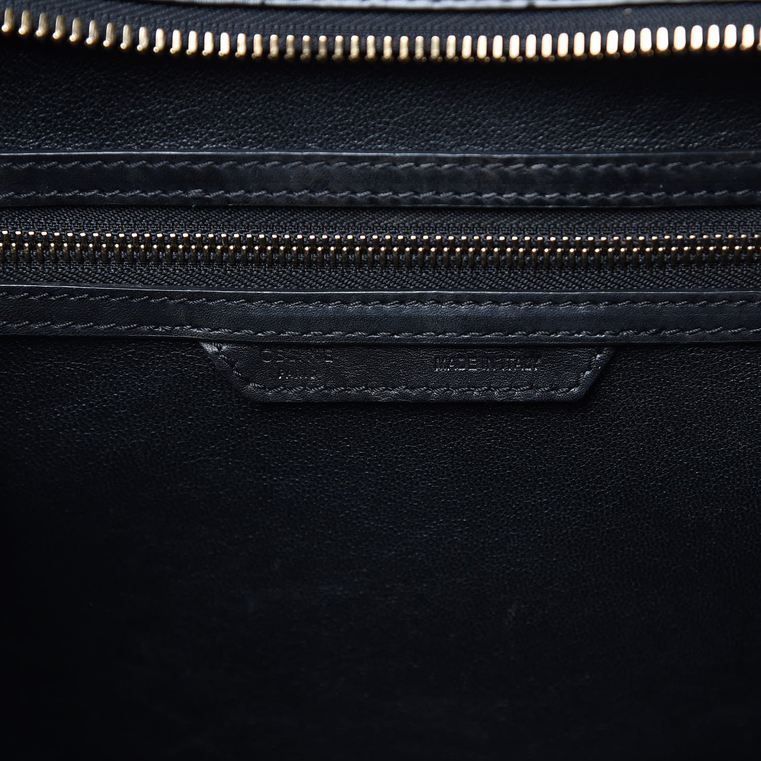 Celine Smooth Calfskin Mini Luggage Black 6 of 21