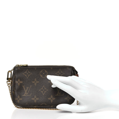 Louis Vuitton Monogram Mini Pochette Accessories 2 of 10