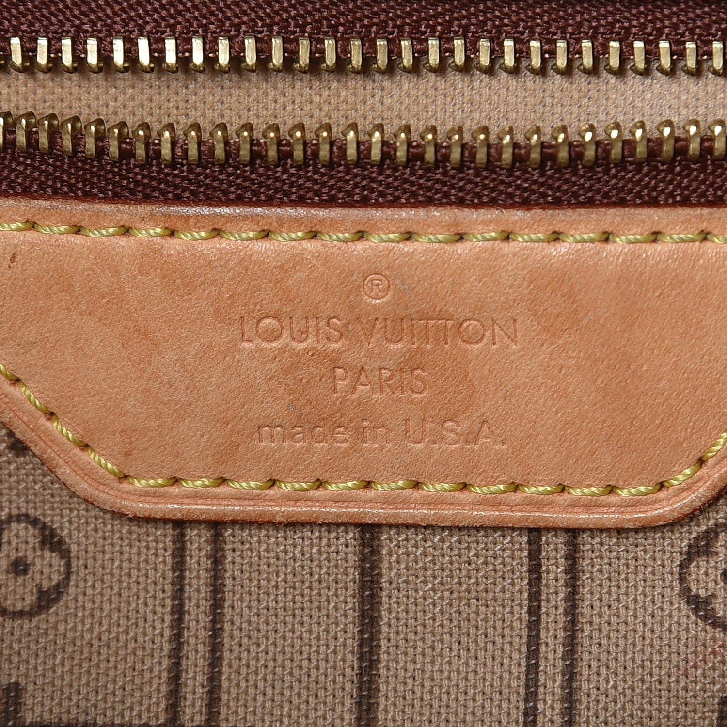 Louis Vuitton Monogram Neverfull MM 6 of 21