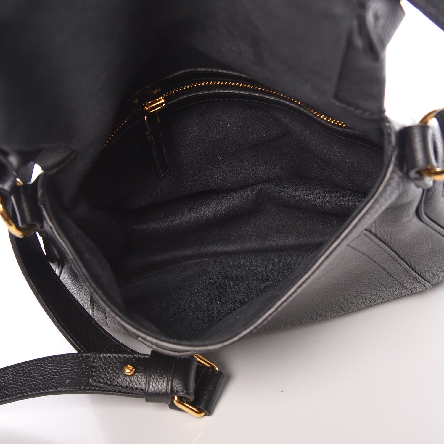 Tom Ford Grained Calfskin Medium Jennifer Crossbody Bag Black 5 of 9