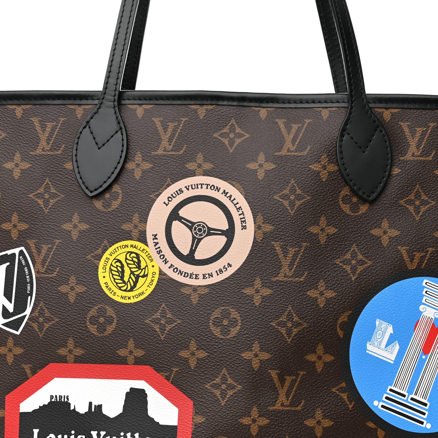 Monogram World Tour Neverfull MM