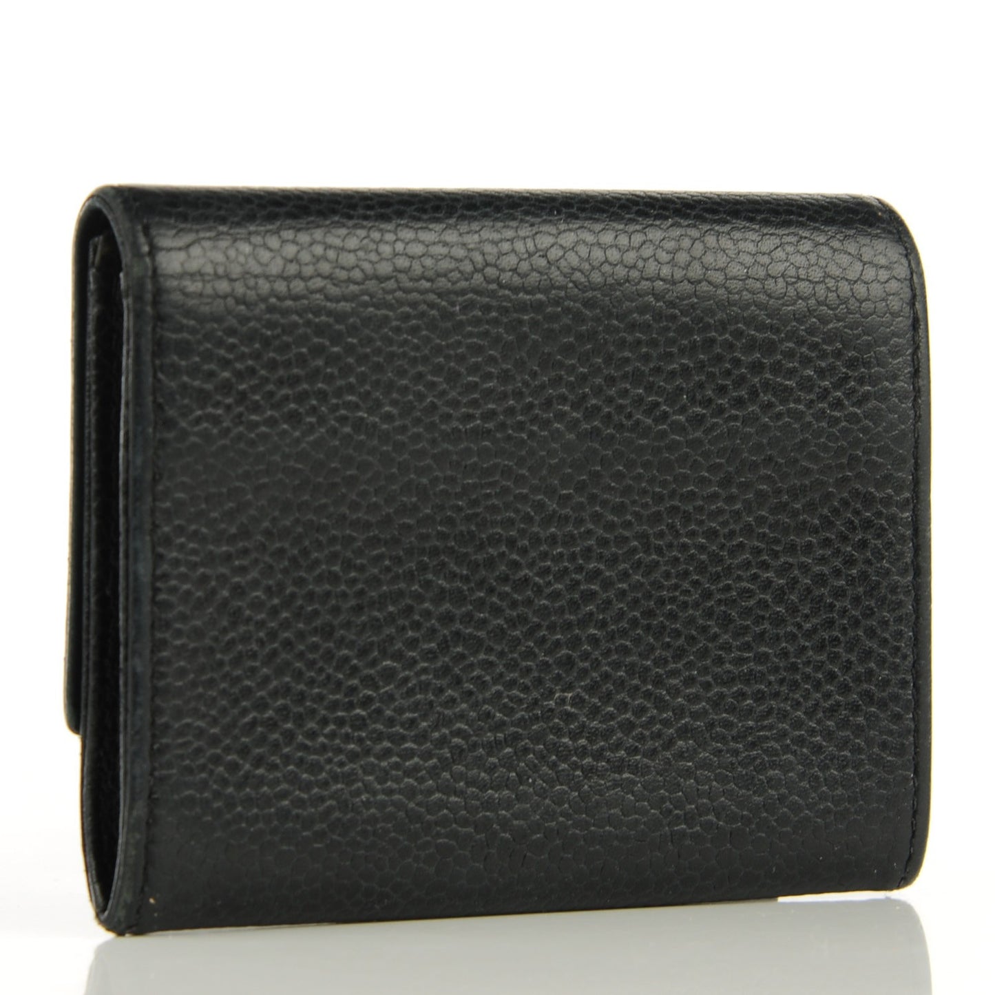Caviar Timeless CC Flap Card Holder Black