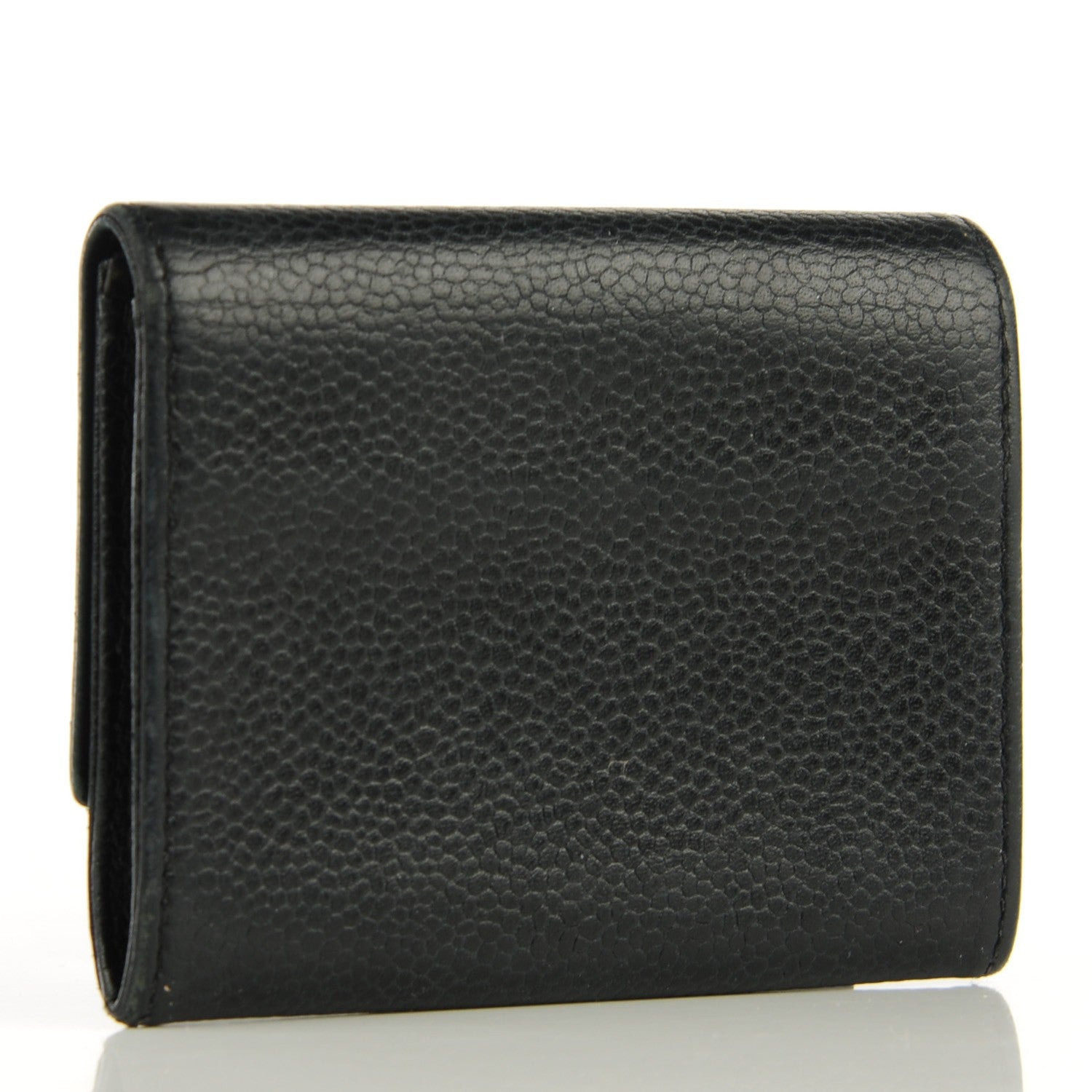 Chanel Caviar Timeless CC Flap Card Holder Black 3 of 8