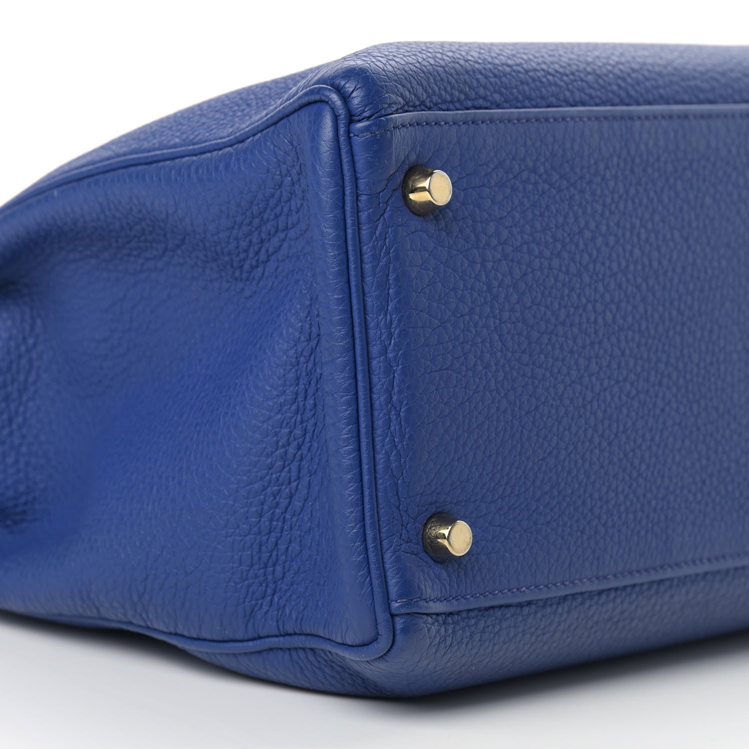 Hermes Togo Kelly Retourne 35 Bleu Electrique 33 of 38