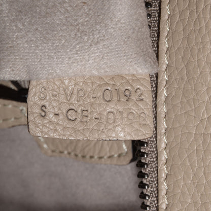 Celine Drummed Calfskin Mini Luggage Dune 9 of 10
