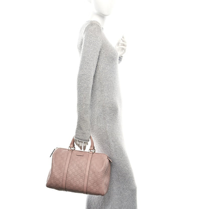 Gucci Guccissima Medium Joy Boston Winter Rose 2 of 12