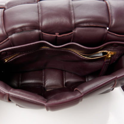 Bottega Veneta Nappa Maxi Intreccio Padded Cassette Crossbody Bag Plum 5 of 12