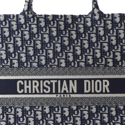 Christian Dior Oblique Book Tote Blue Multicolor 10 of 10