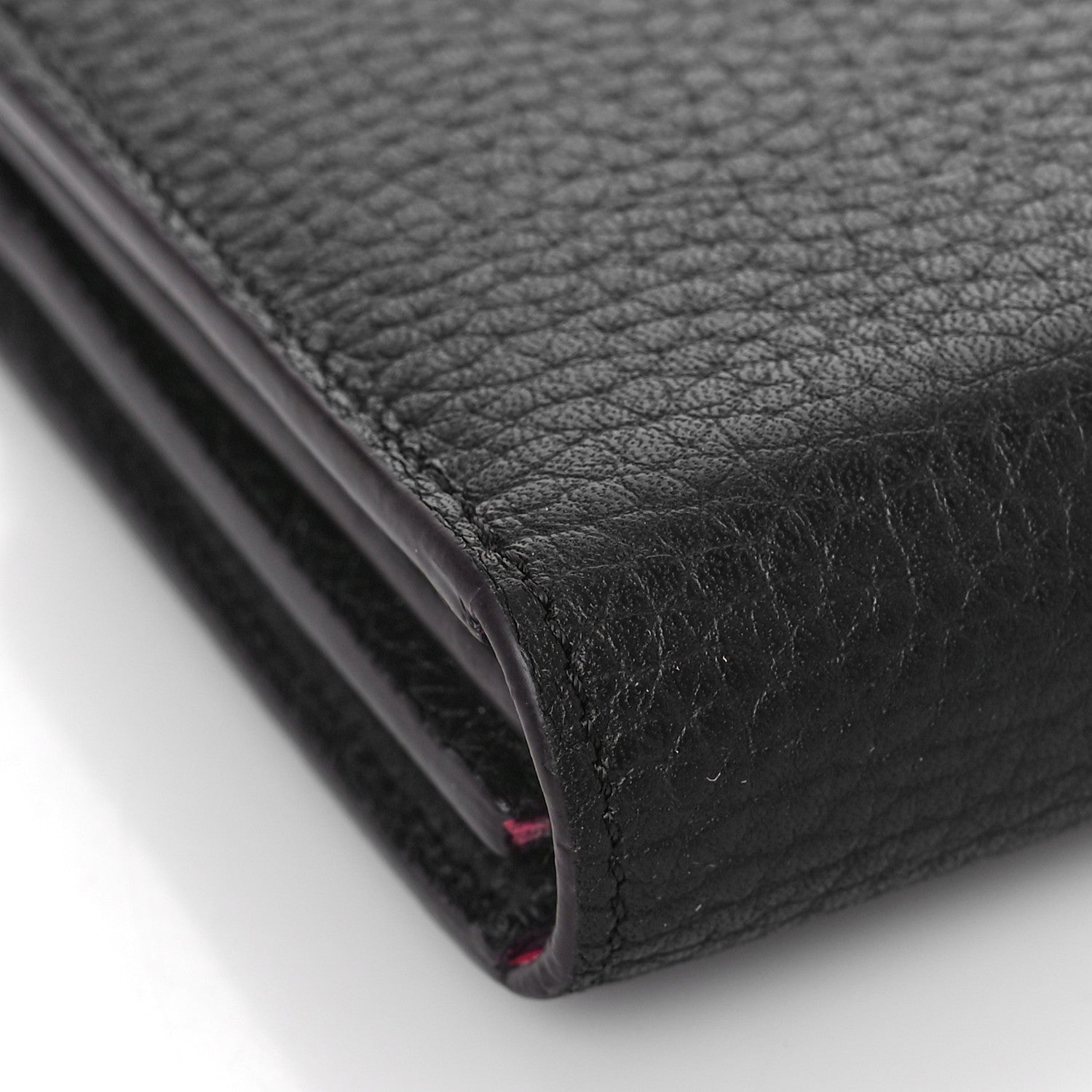 Louis Vuitton Taurillon Comete Wallet Black 7 of 8