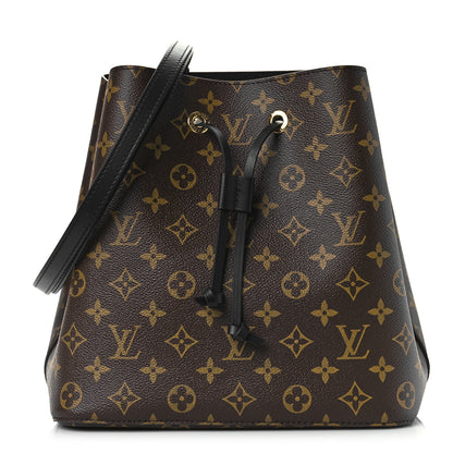 Louis Vuitton Monogram Neonoe MM Black 1 of 8