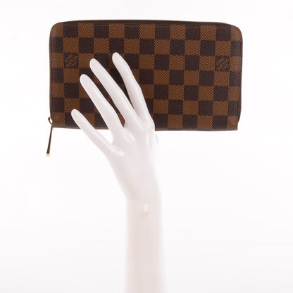 Louis Vuitton Damier Ebene Zippy Organizer Wallet 2 of 7