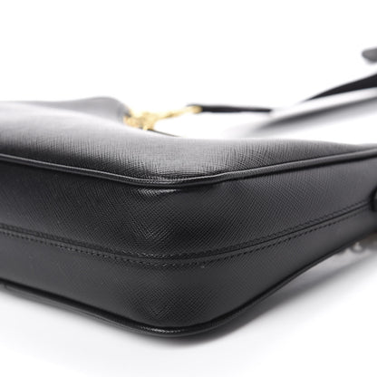 Prada Saffiano Lux Re-Edition 2005 Shoulder Bag Black 7 of 11