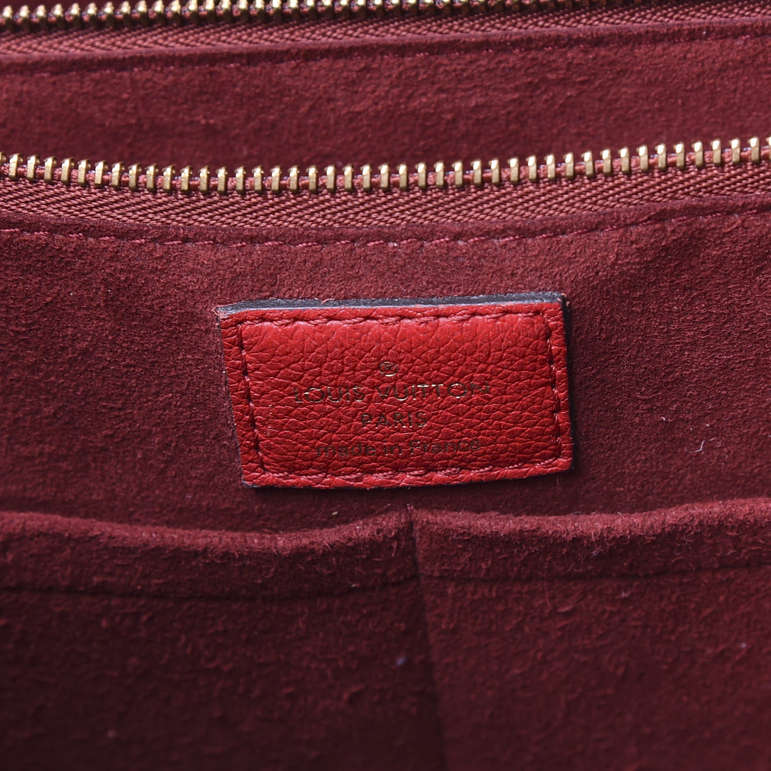 Louis Vuitton Calfskin Monogram Kimono Tote Cherry 9 of 11