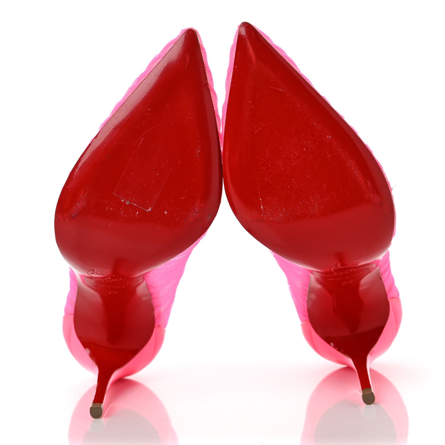 Tulle Patent Follies Draperia 100 Pumps 36 Shocking Pink