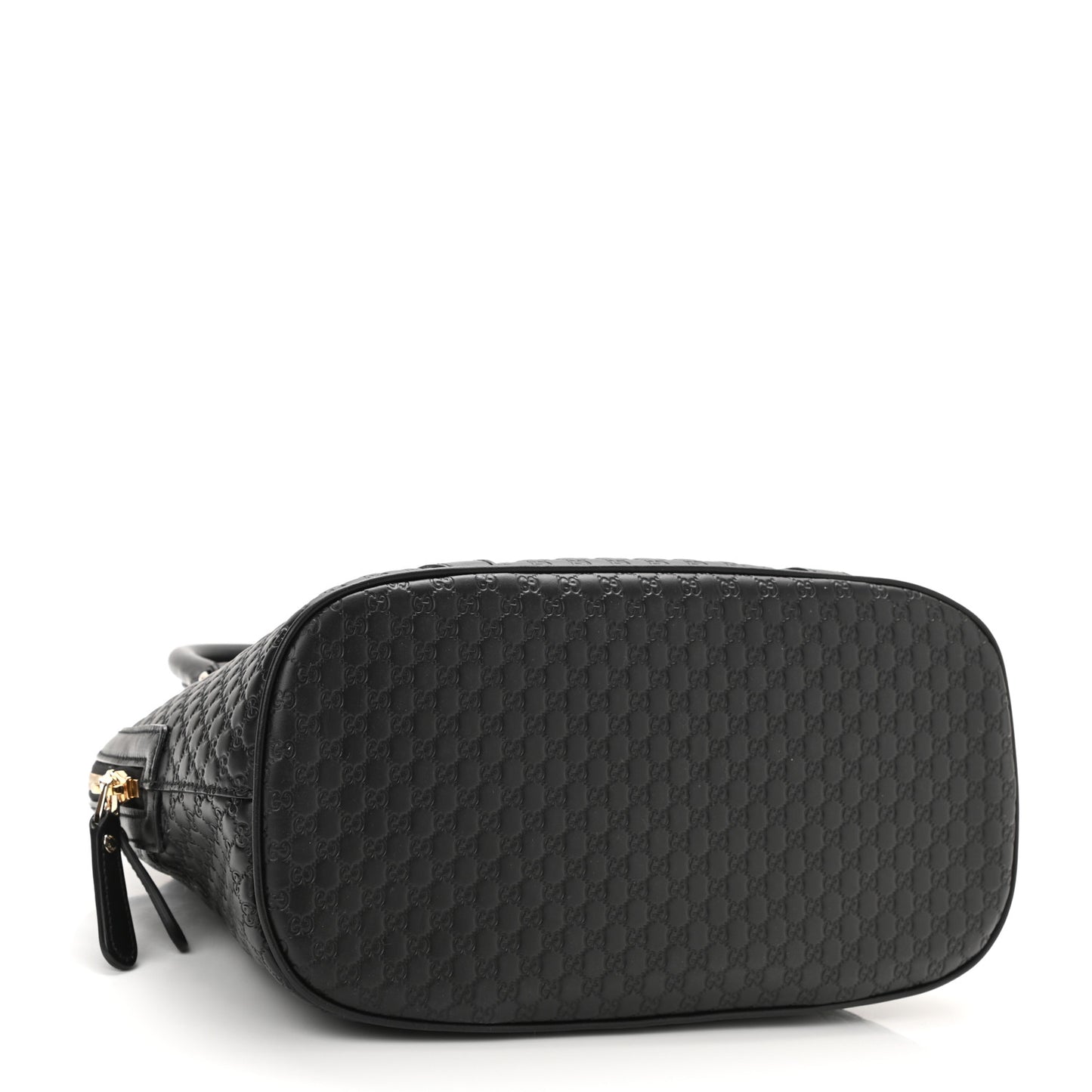 Microguccissima Medium Dome Bag Black