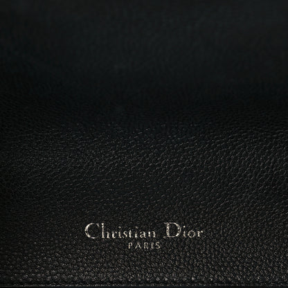Christian Dior Grained Calfskin Medium Diorama Flap Bag Black 5 of 7