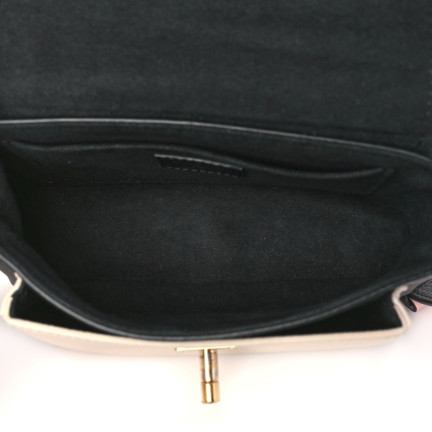 Louis Vuitton Grained Calfskin Lockme Tender Black 5 of 9