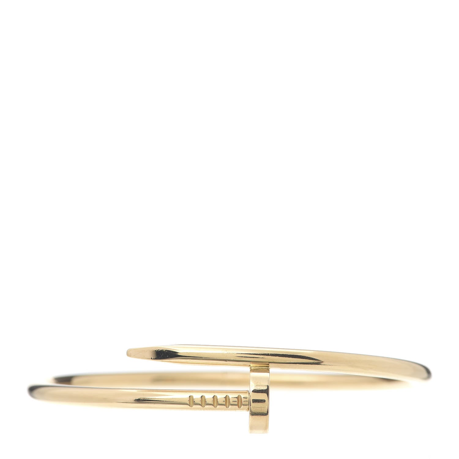 Cartier 18K Yellow Gold Juste Un Clou Bracelet 18 1 of 7