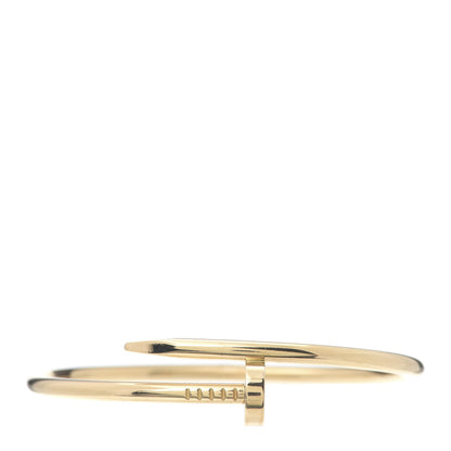 Cartier 18K Yellow Gold Juste Un Clou Bracelet 18 1 of 7