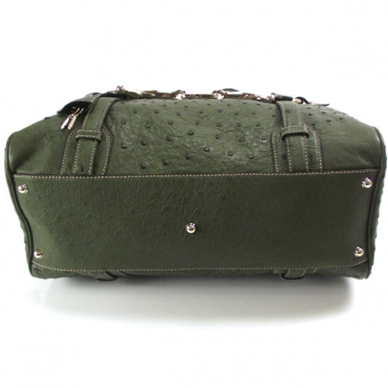 Ostrich 85th Anniversary Large Boston Bag