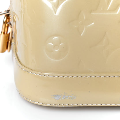 Louis Vuitton Vernis Alma PM Blanc Corail 14 of 19