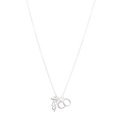 Tiffany Sterling Silver Charms Pendant Necklace 1 of 6