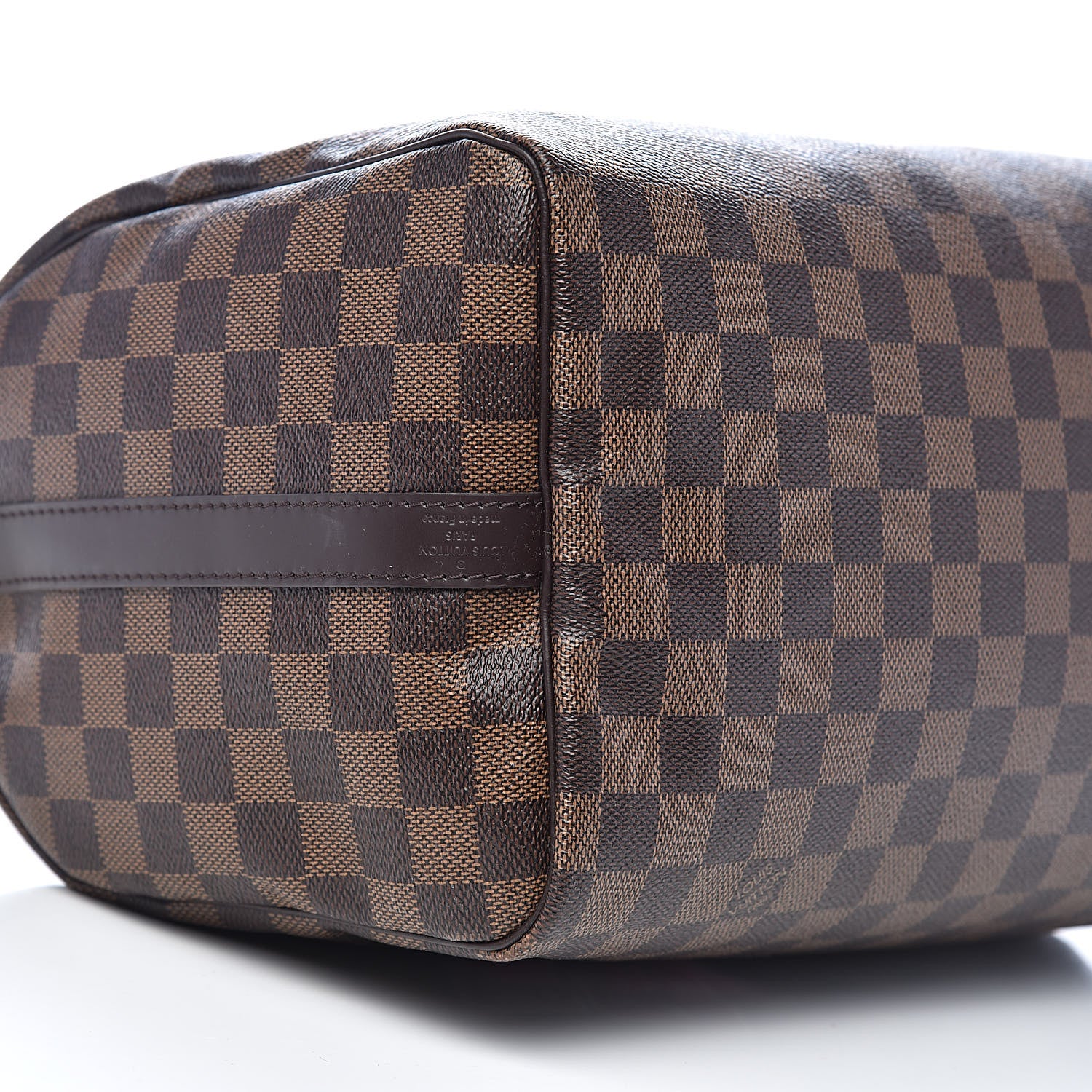 Louis Vuitton Damier Ebene Patches Speedy Bandouliere 30 8 of 10