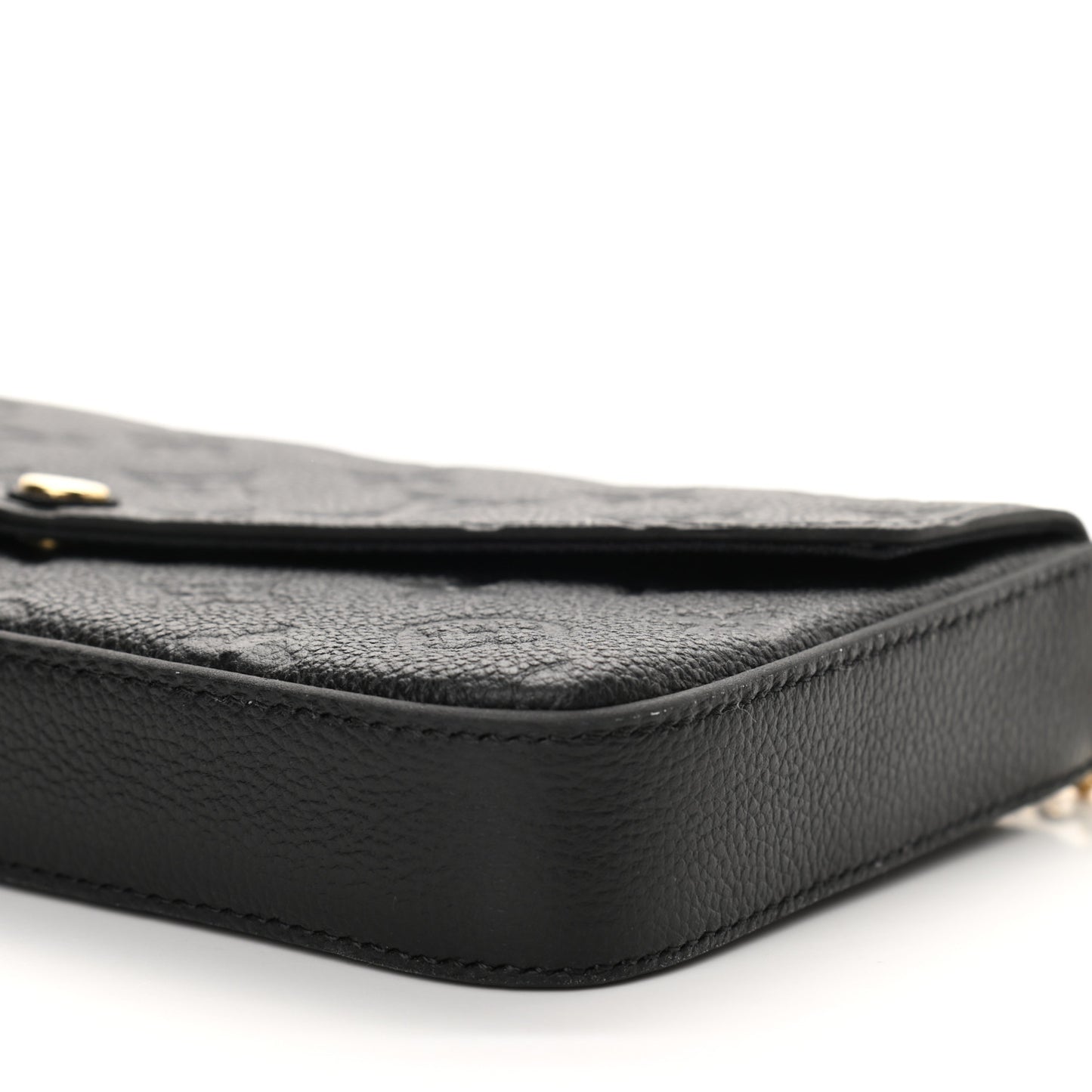 Empreinte Pochette Felicie Chain Wallet Black