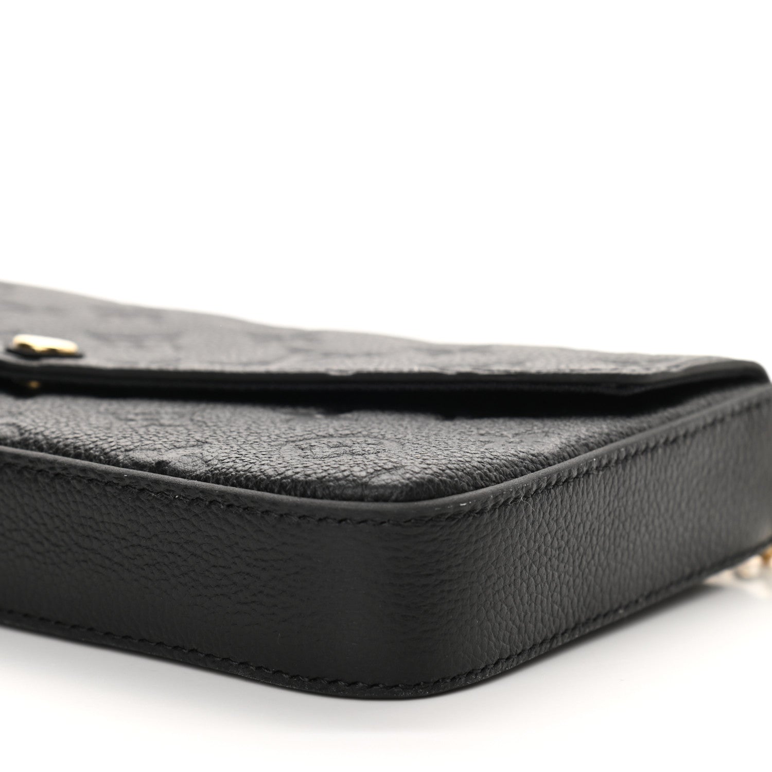 Louis Vuitton Empreinte Pochette Felicie Chain Wallet Black 9 of 10