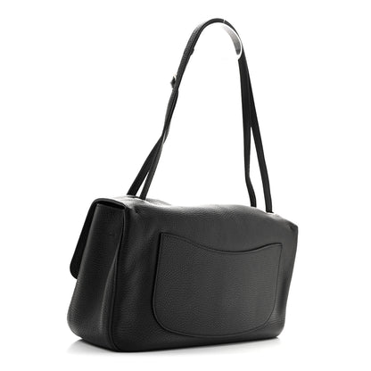 Chanel Grained Calfskin Small Souplissimo Maxi Flap Black 3 of 10